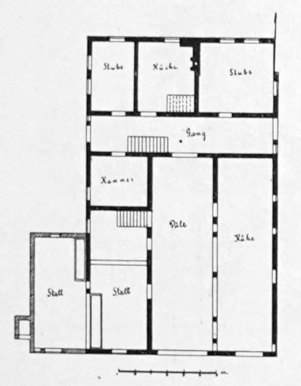 Abbildung 129. Bessingen, Hof Nr. 20.